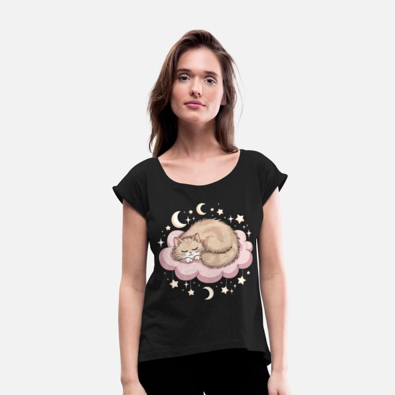 Whimsical Escapism Cat on a Dreamy Cloud