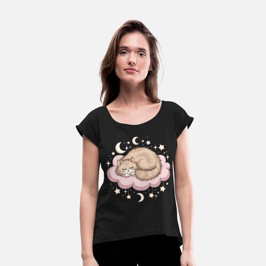 Whimsical Escapism Cat on a Dreamy Cloud