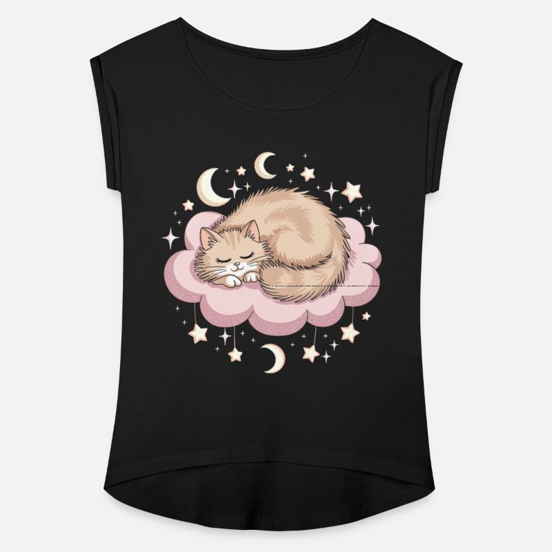 Whimsical Escapism Cat on a Dreamy Cloud