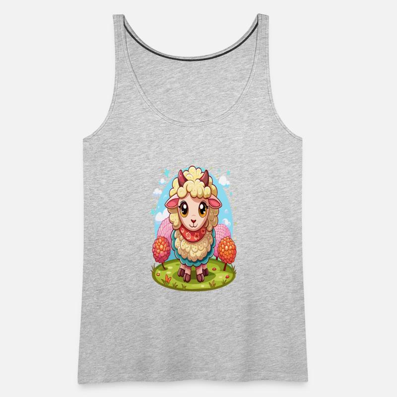 Whimsical Meadow Sheep