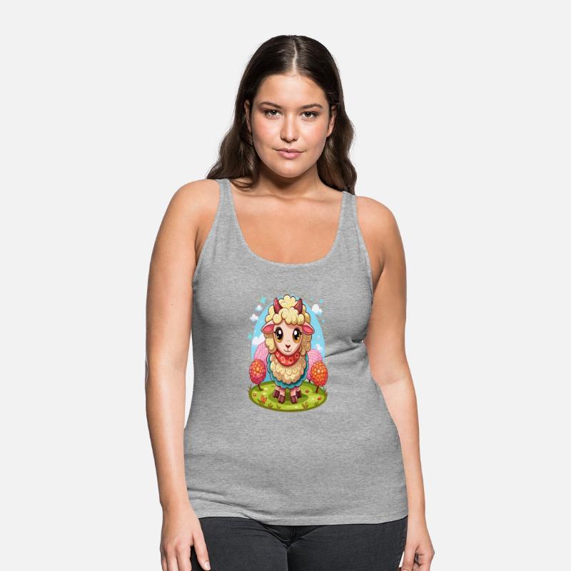 Whimsical Meadow Sheep