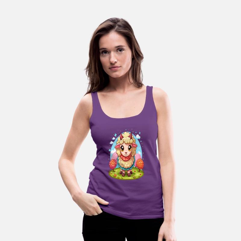 Whimsical Meadow Sheep