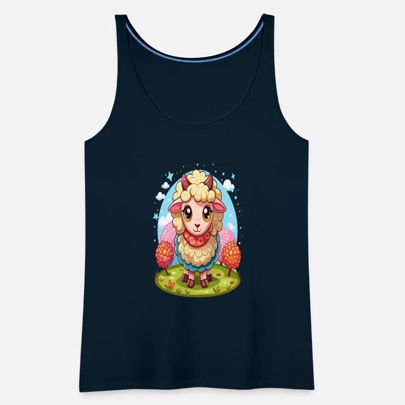 Whimsical Meadow Sheep