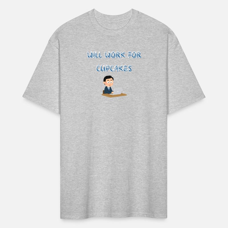 Will Work for Cupcakes - Funny Office Cupcake Love