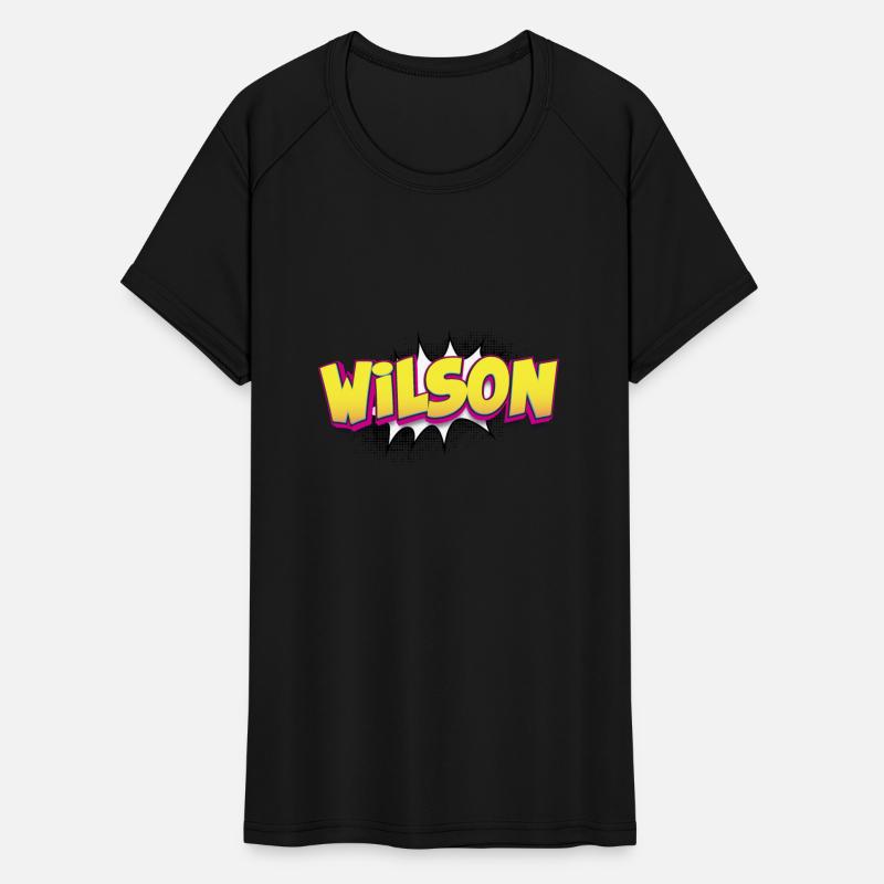 Wilson Custom Name Comic Book Style Pop Art,