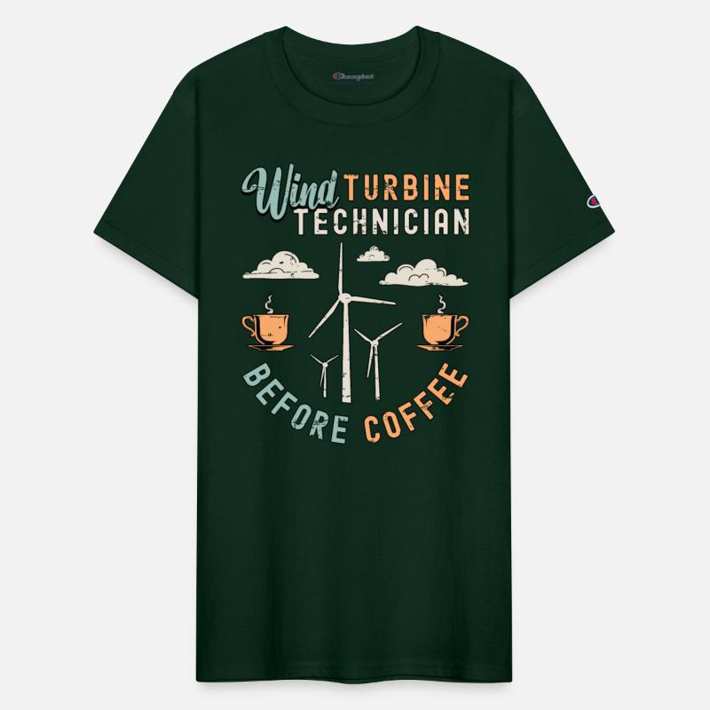 Wind Turbine Technician Before Windmill Coffee