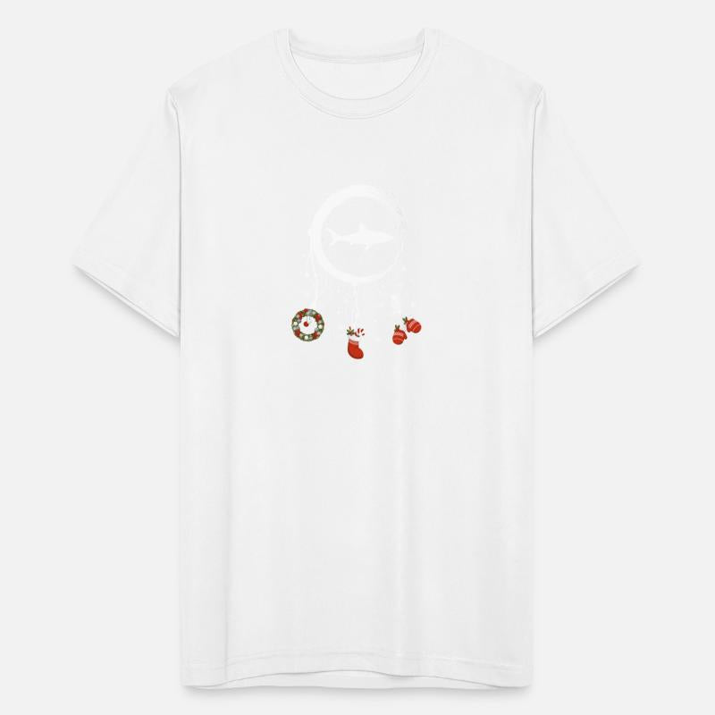 Winter dreamcatcher Christmas Great white shark