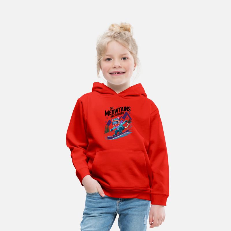 winter feline snowboarding adventure