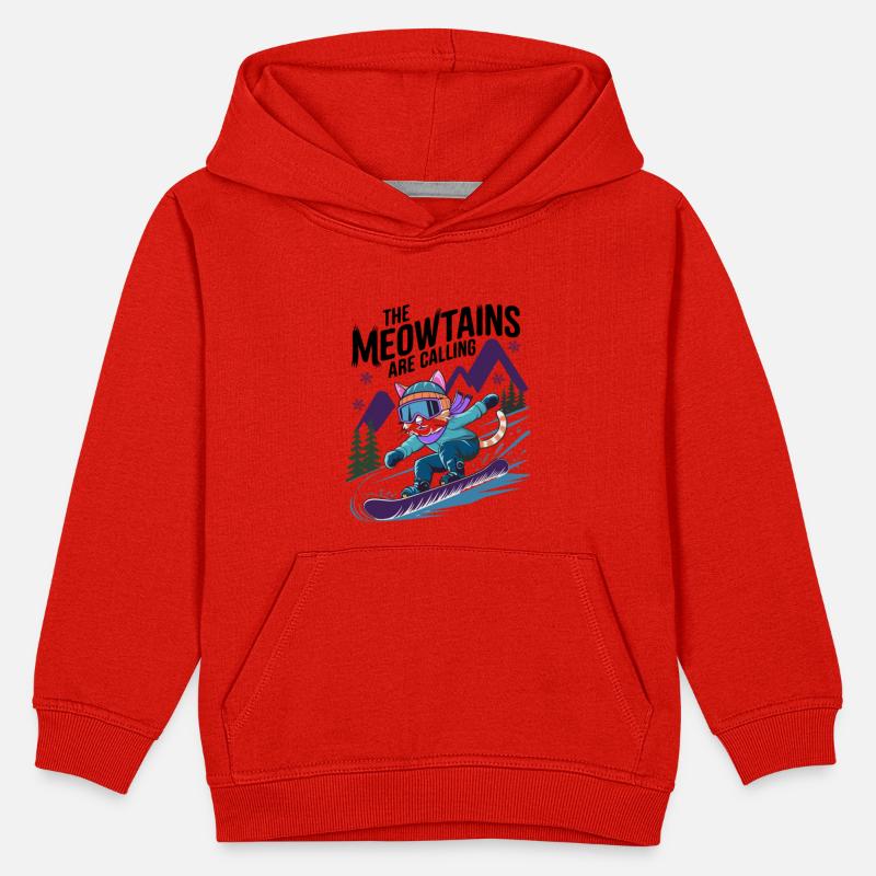 winter feline snowboarding adventure