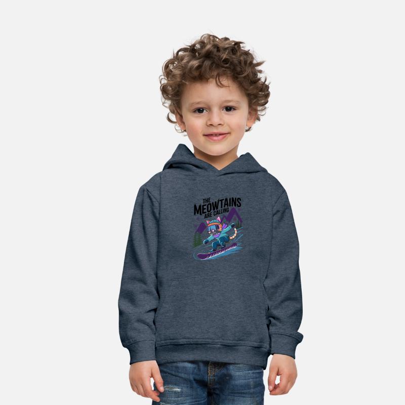 winter feline snowboarding adventure