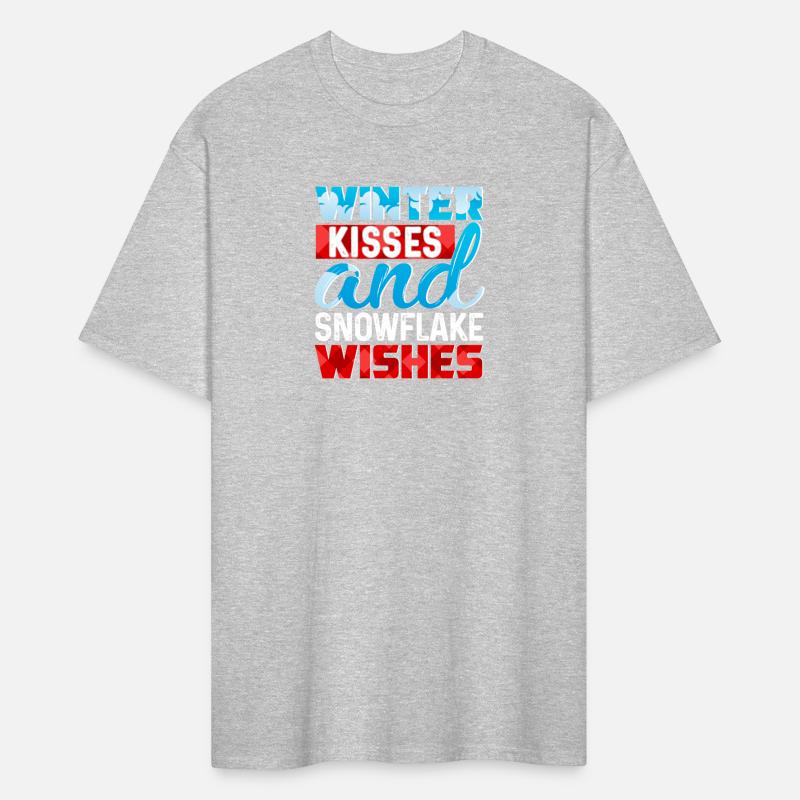 Winter Kisses And Snowflake Wishes