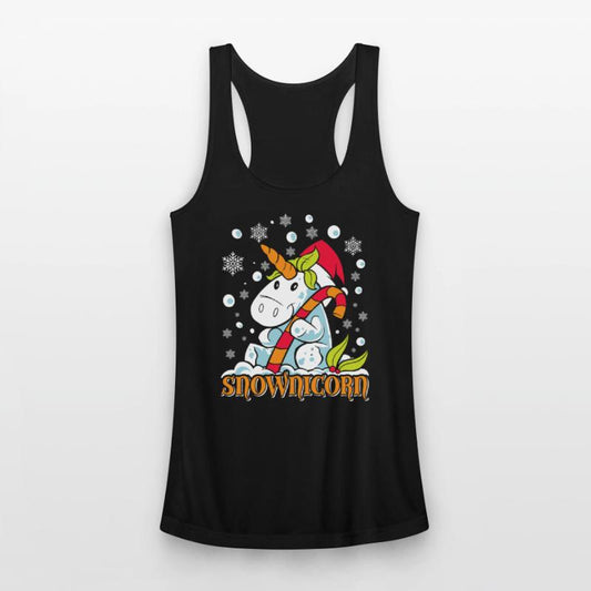 Wintertime Snownicorn Snowflakes Unicorn
