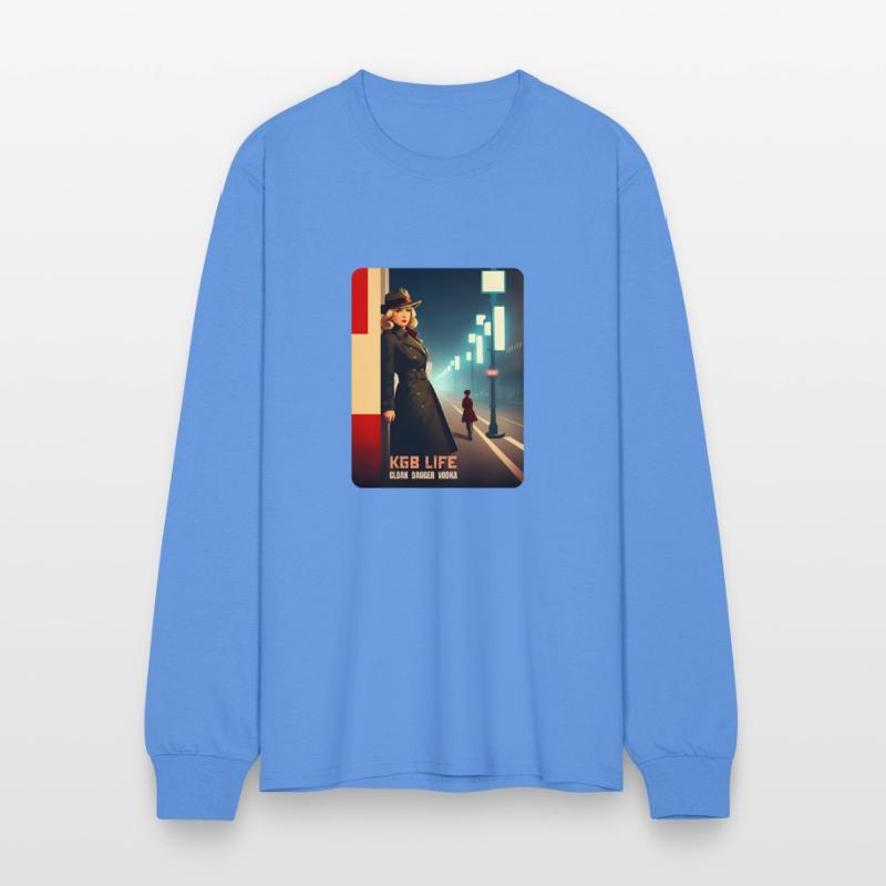 Witty Retro Art Style Soviet Union KGB USSR Humor