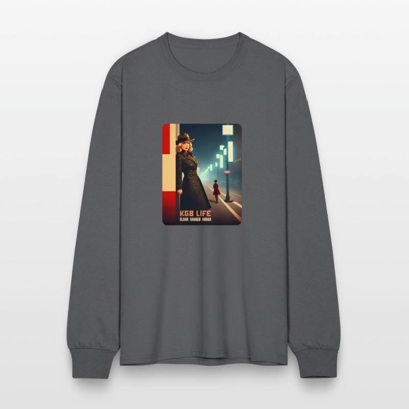 Witty Retro Art Style Soviet Union KGB USSR Humor