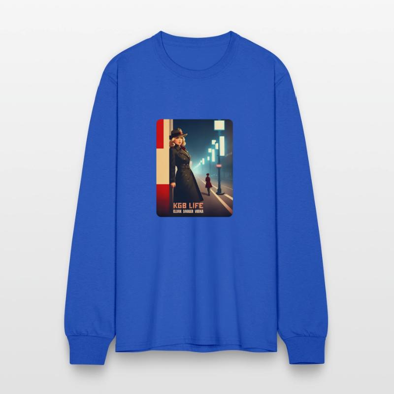 Witty Retro Art Style Soviet Union KGB USSR Humor