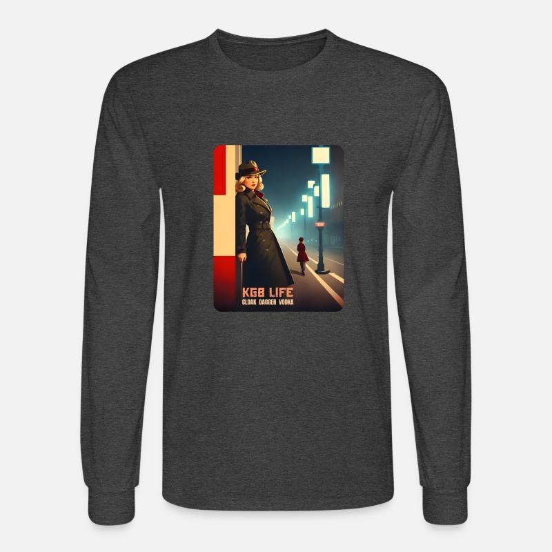 Witty Retro Art Style Soviet Union KGB USSR Humor