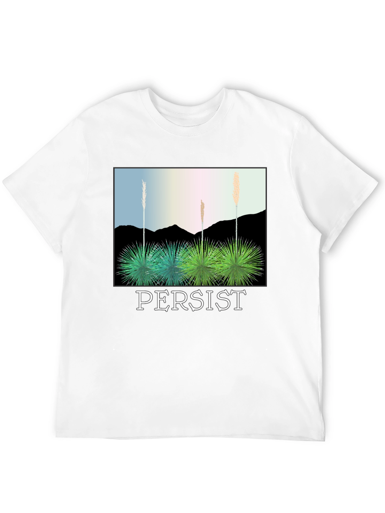 Persist Desert Plant Graphic Tee
