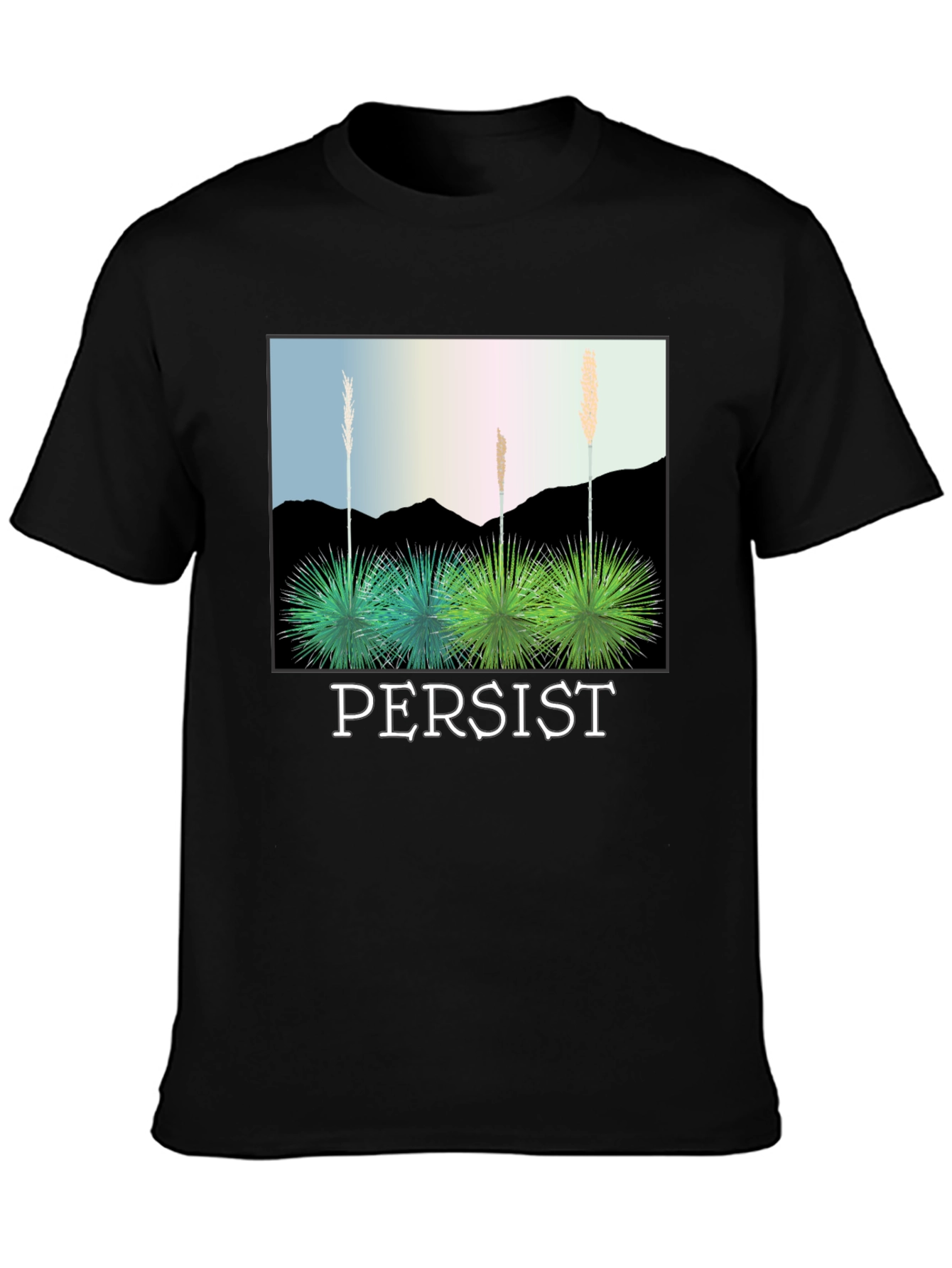 Persist Desert Plant Graphic Tee