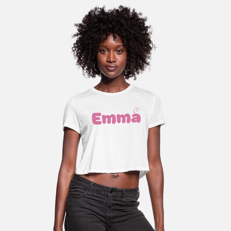 Woman and girl Emma first name shirts and gifts