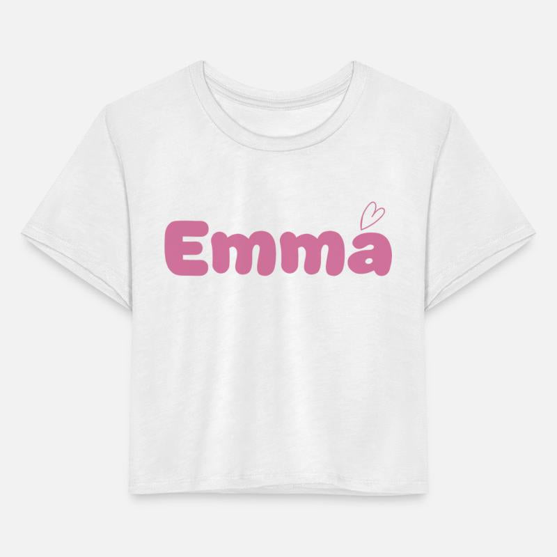 Woman and girl Emma first name shirts and gifts
