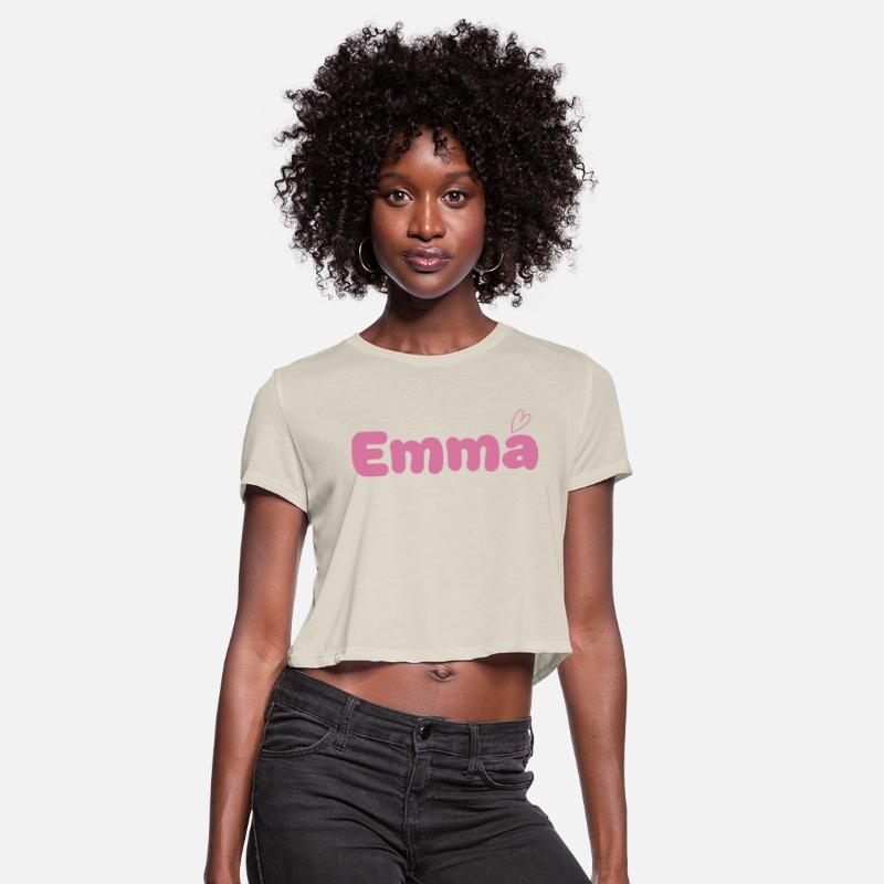 Woman and girl Emma first name shirts and gifts