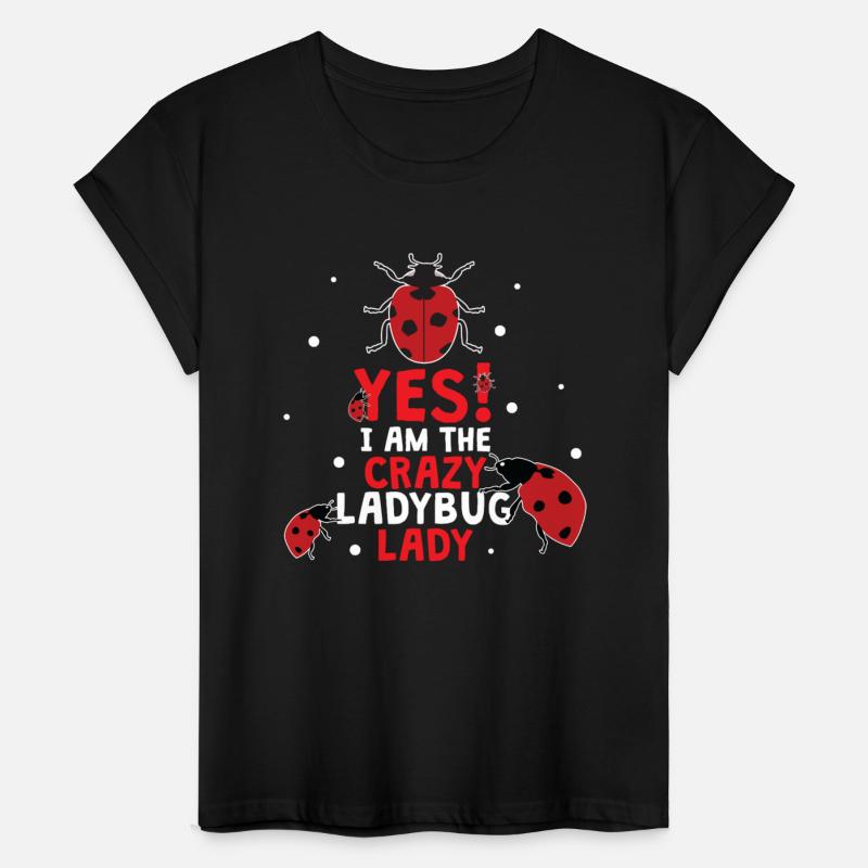 Womens Ladybug Crazy Ladybug Lady Dress Quote