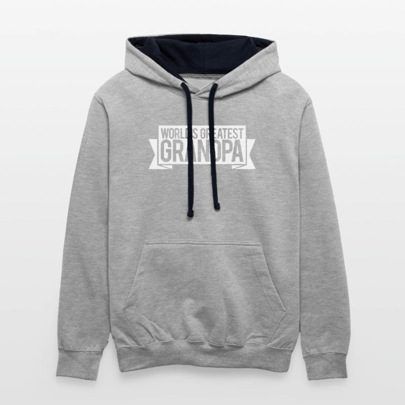 World's Greatest Grandpa Love Quote Saying Logo