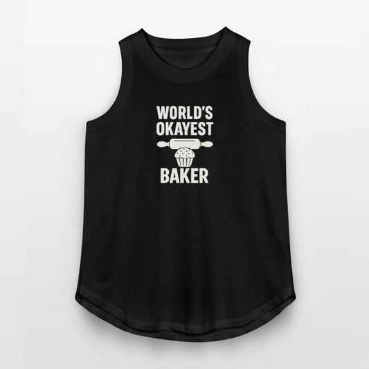 World’s Okayest Baker – Funny Baking Gift Shirt