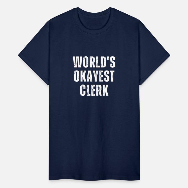 World's Okayest Clerk Desk Job Office