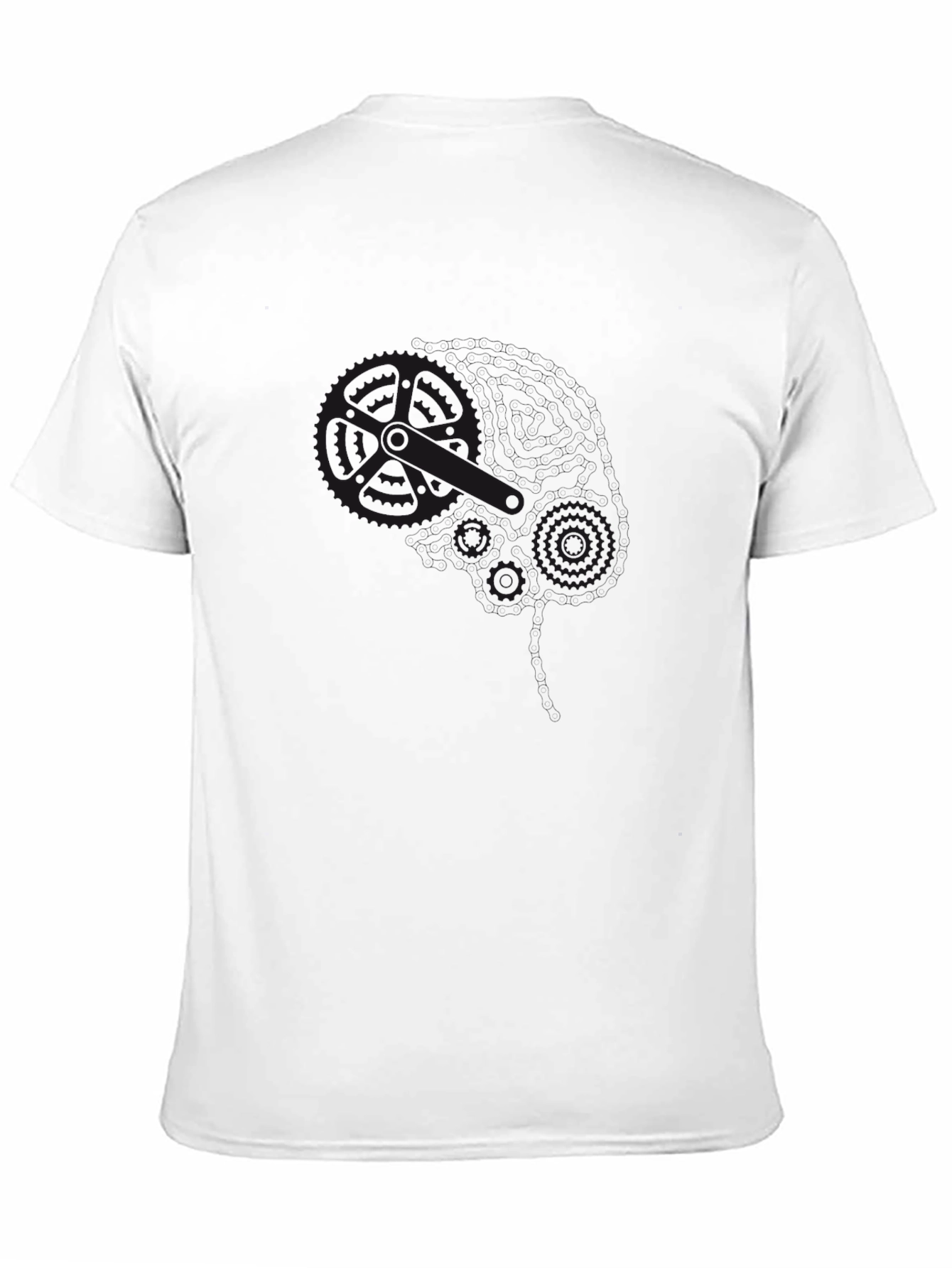 Mens Black Casual T-Shirt