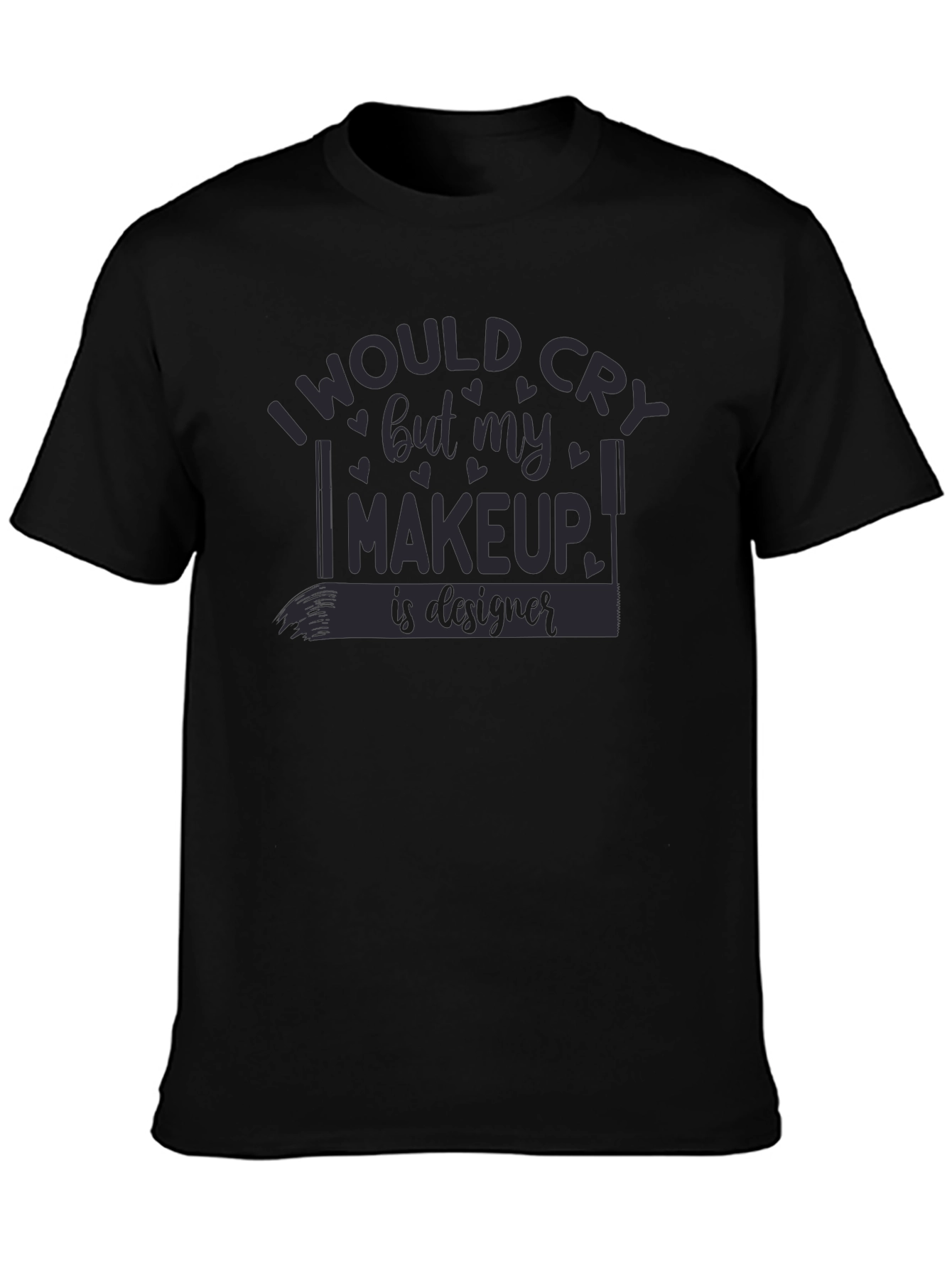 Makeup Lover T-Shirt: Designer Makeup Graphic Tee