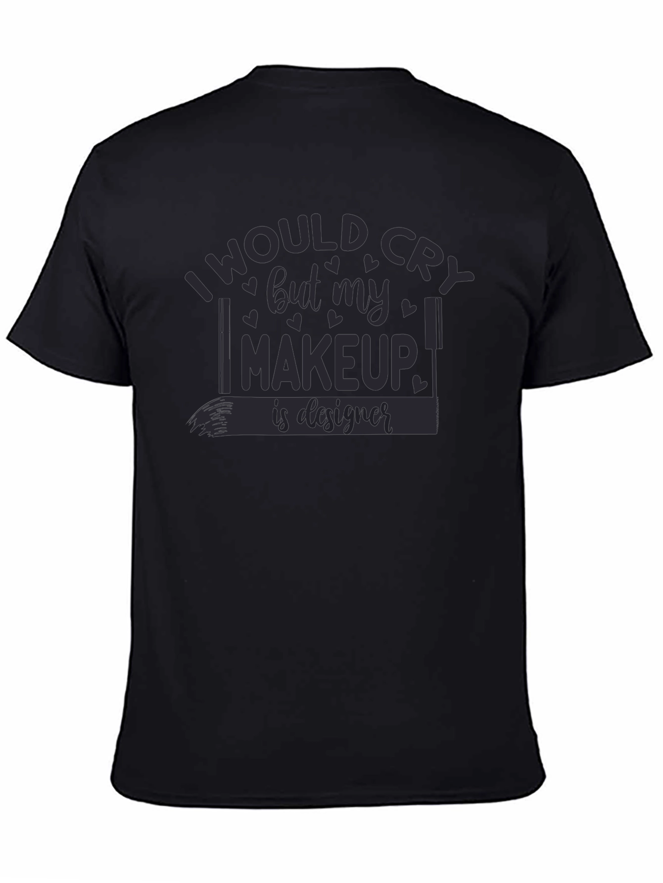 Makeup Lover T-Shirt: Designer Makeup Graphic Tee