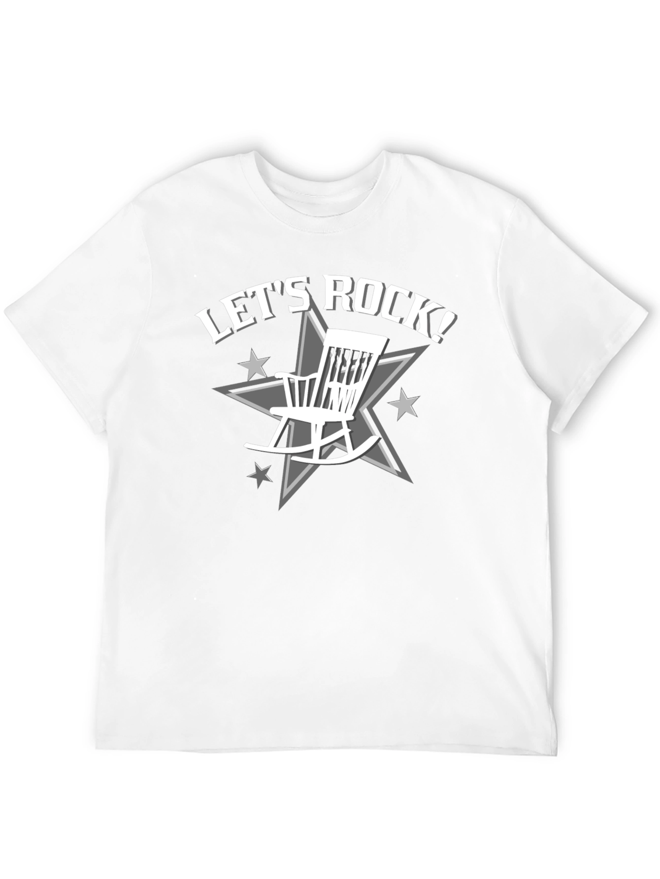 Lets Rock Rocking Chair Graphic T-Shirt