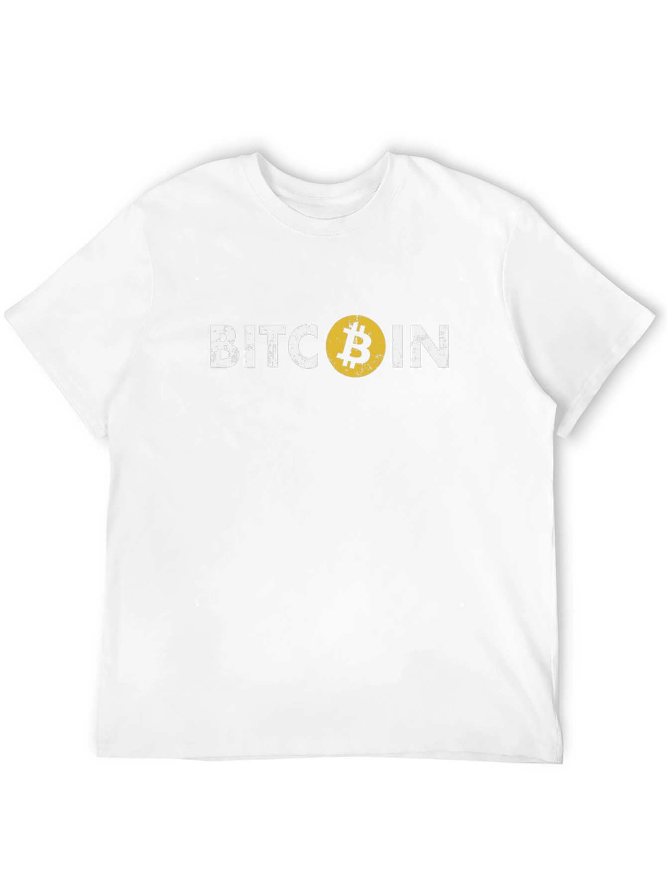 Bitcoin Logo Graphic T-Shirt - Cryptocurrency Tee