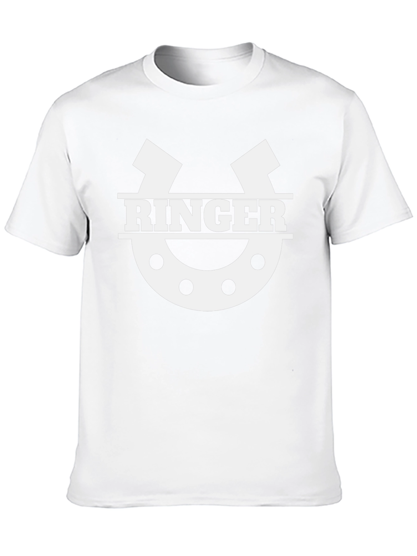 RINGER Horseshoe Graphic T-Shirt - Black