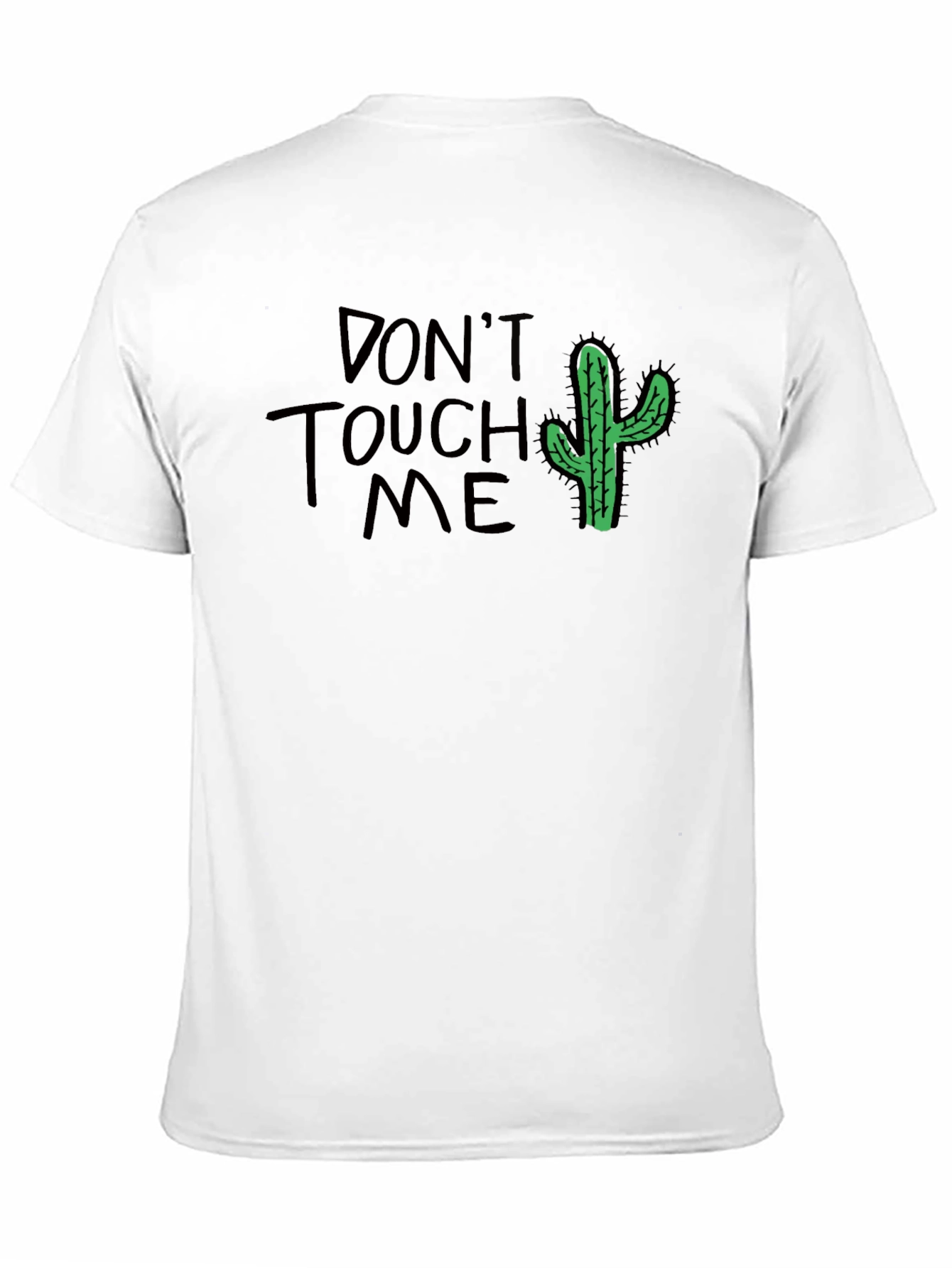 Dont Touch Me Cactus Graphic T-Shirt