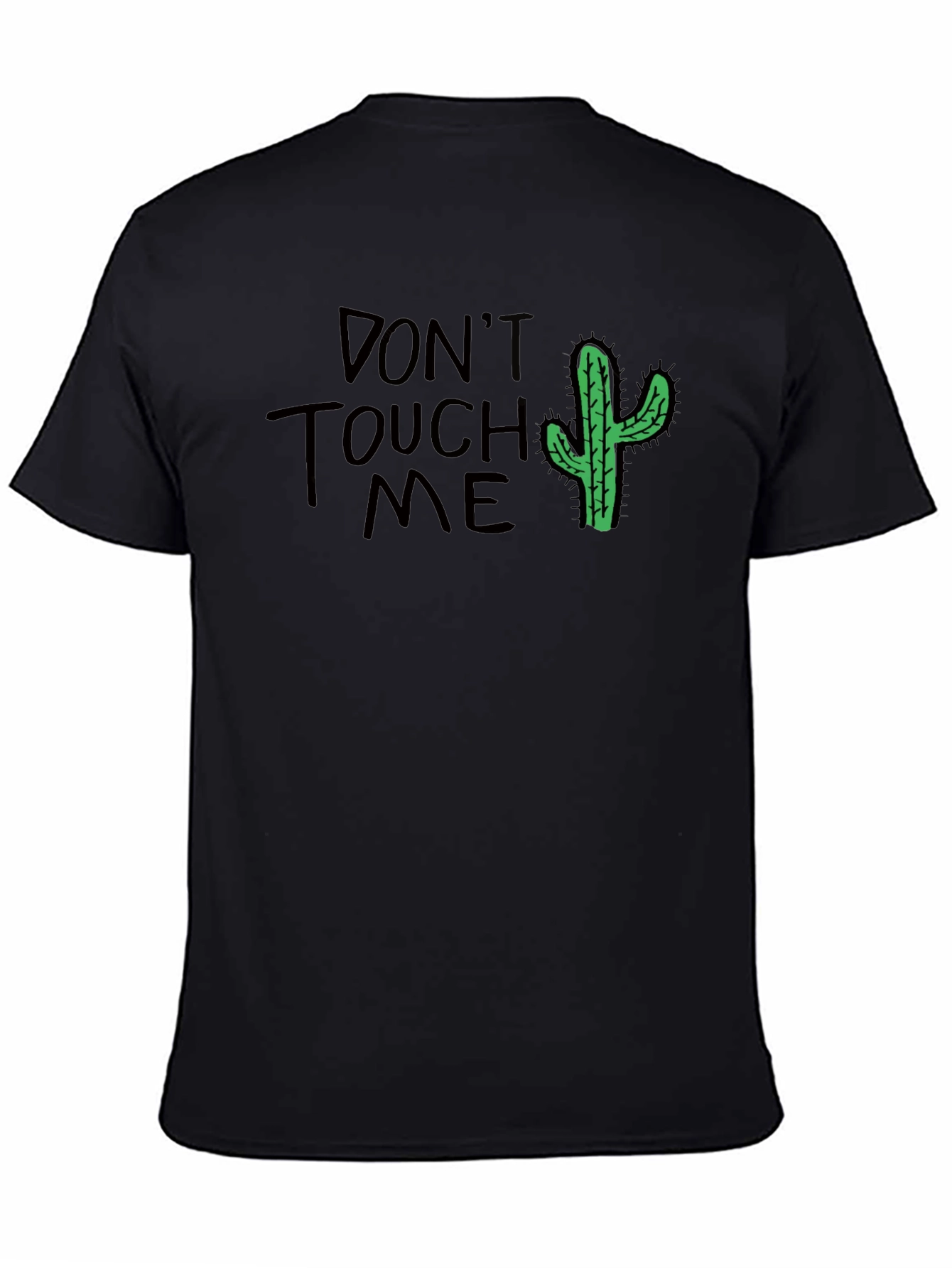 Dont Touch Me Cactus Graphic T-Shirt