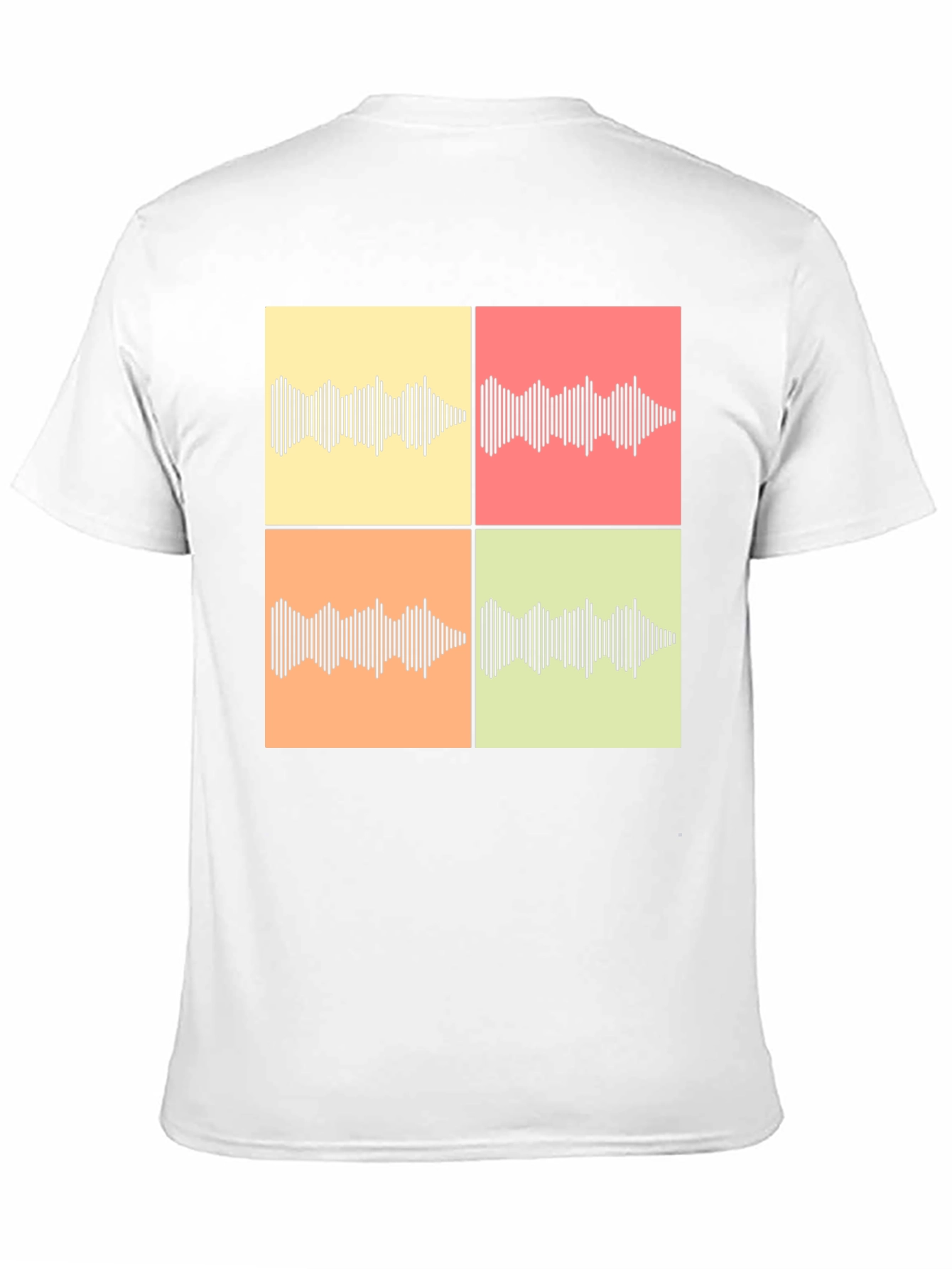 Retro Soundwave Graphic Tee - Black