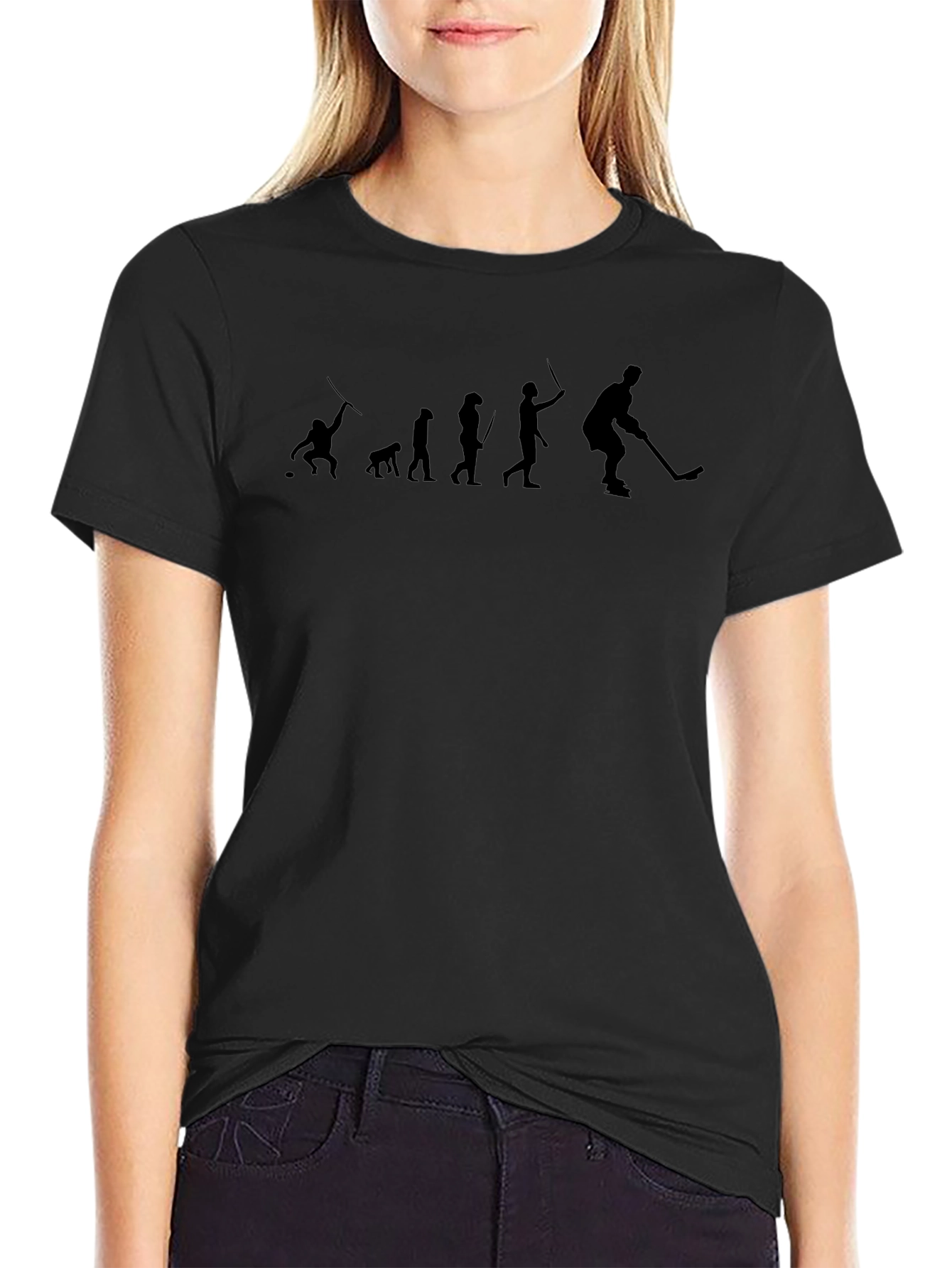 Hockey Evolution T-Shirt - Funny Athlete Tee