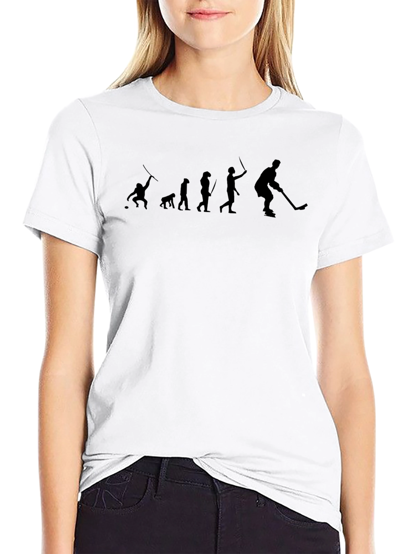 Hockey Evolution T-Shirt - Funny Athlete Tee