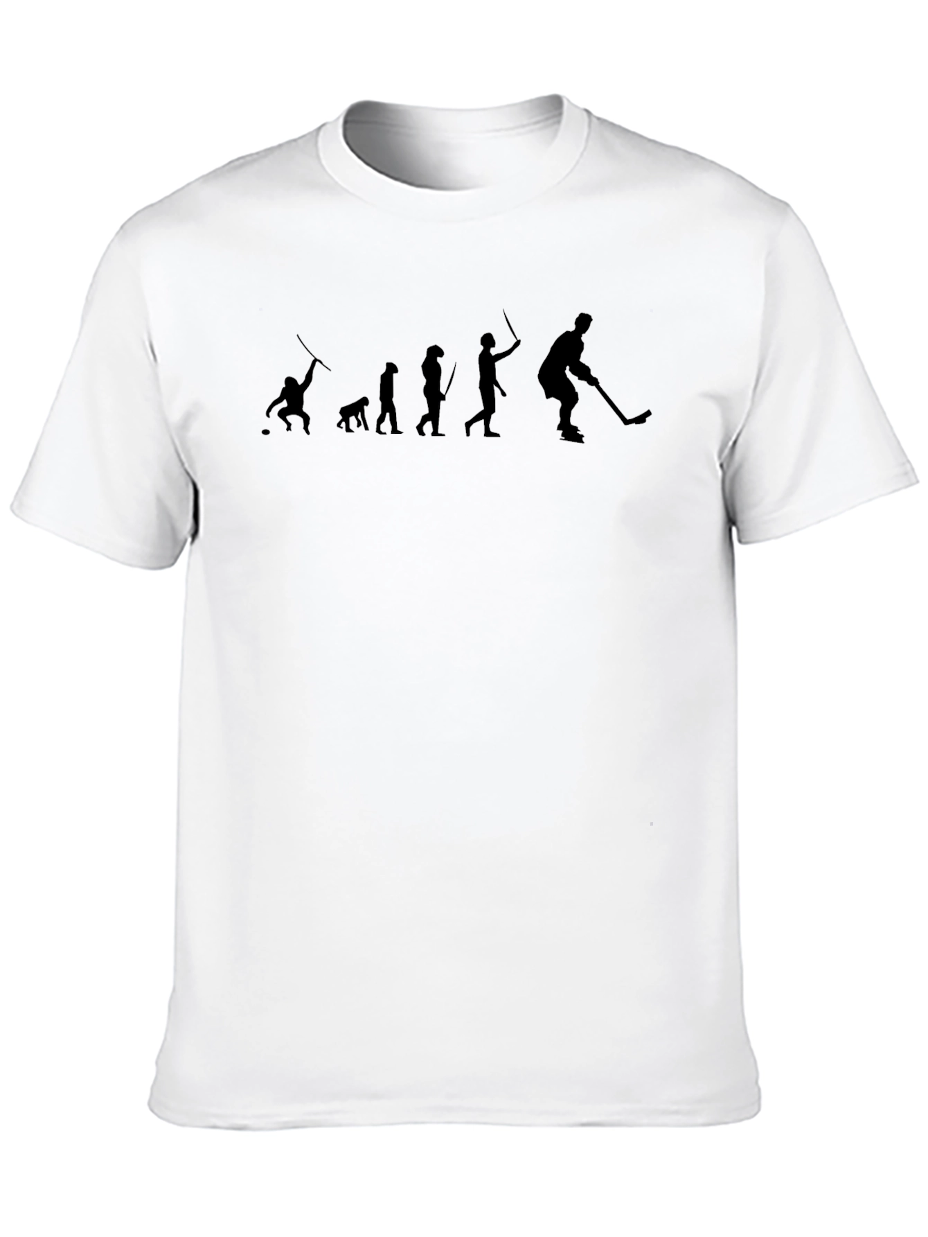 Hockey Evolution T-Shirt - Funny Athlete Tee