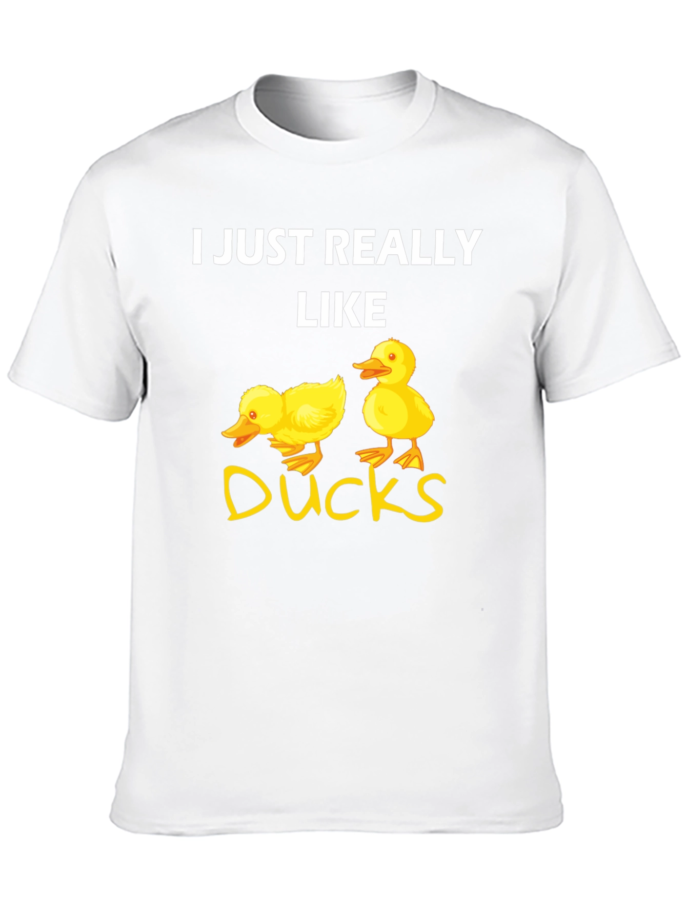 I Just Really Like Ducks Graphic T-Shirt