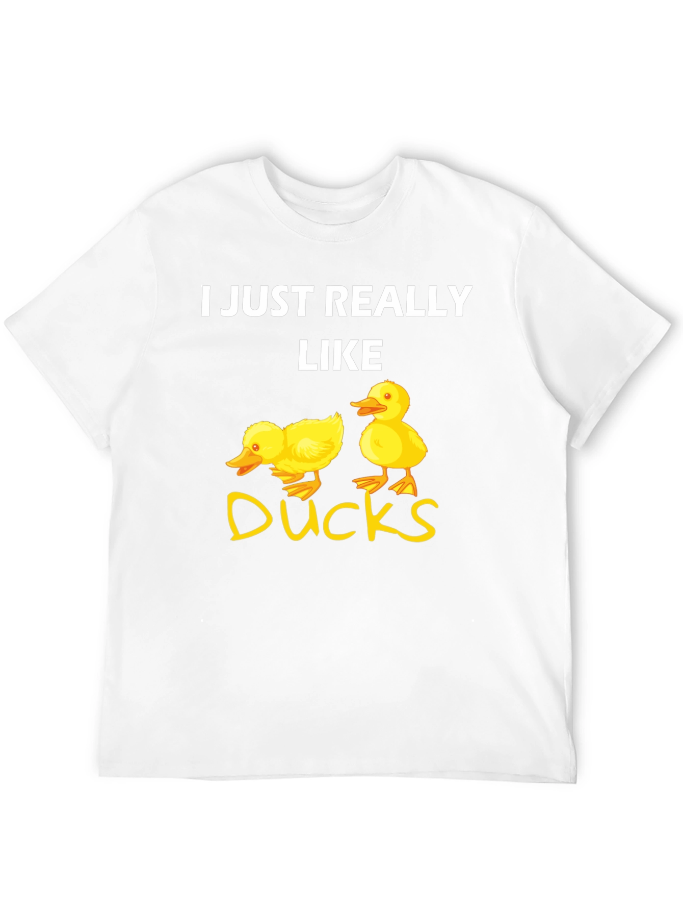 I Just Really Like Ducks Graphic T-Shirt