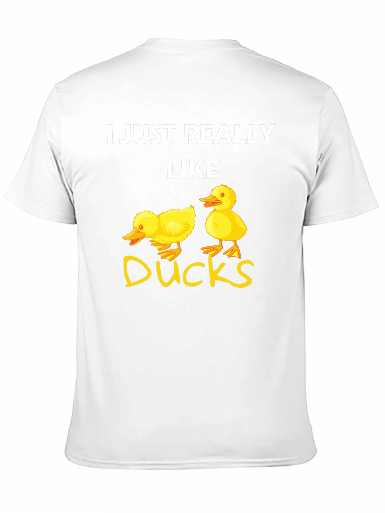 I Just Really Like Ducks Graphic T-Shirt