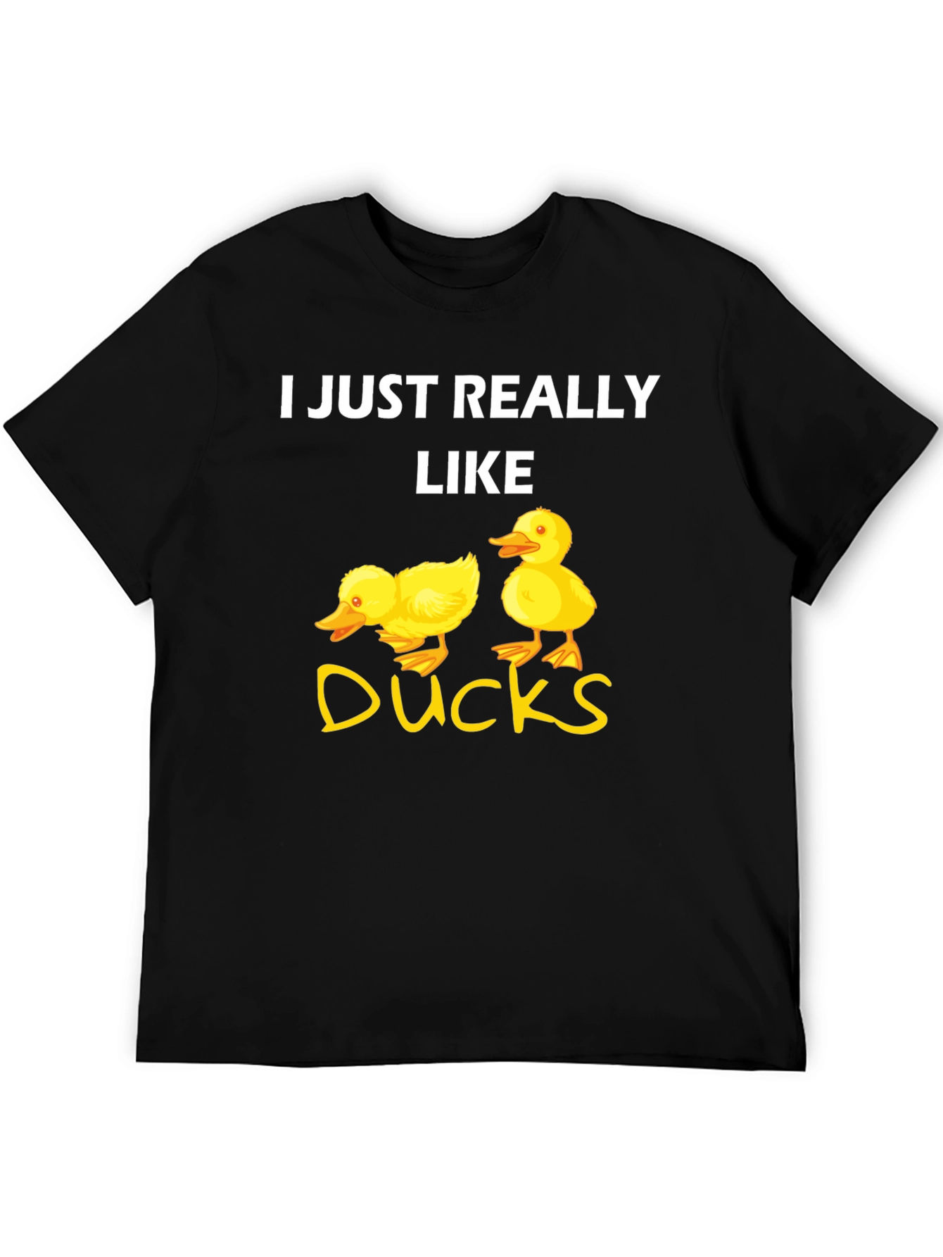 I Just Really Like Ducks Graphic T-Shirt