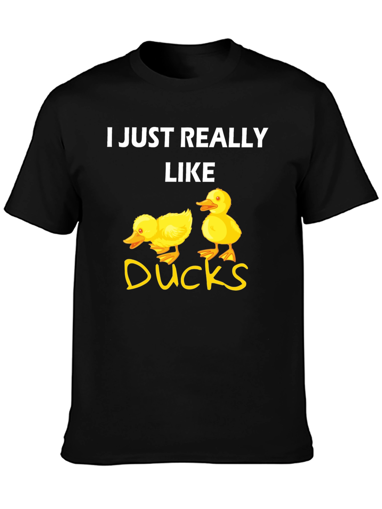 I Just Really Like Ducks Graphic T-Shirt