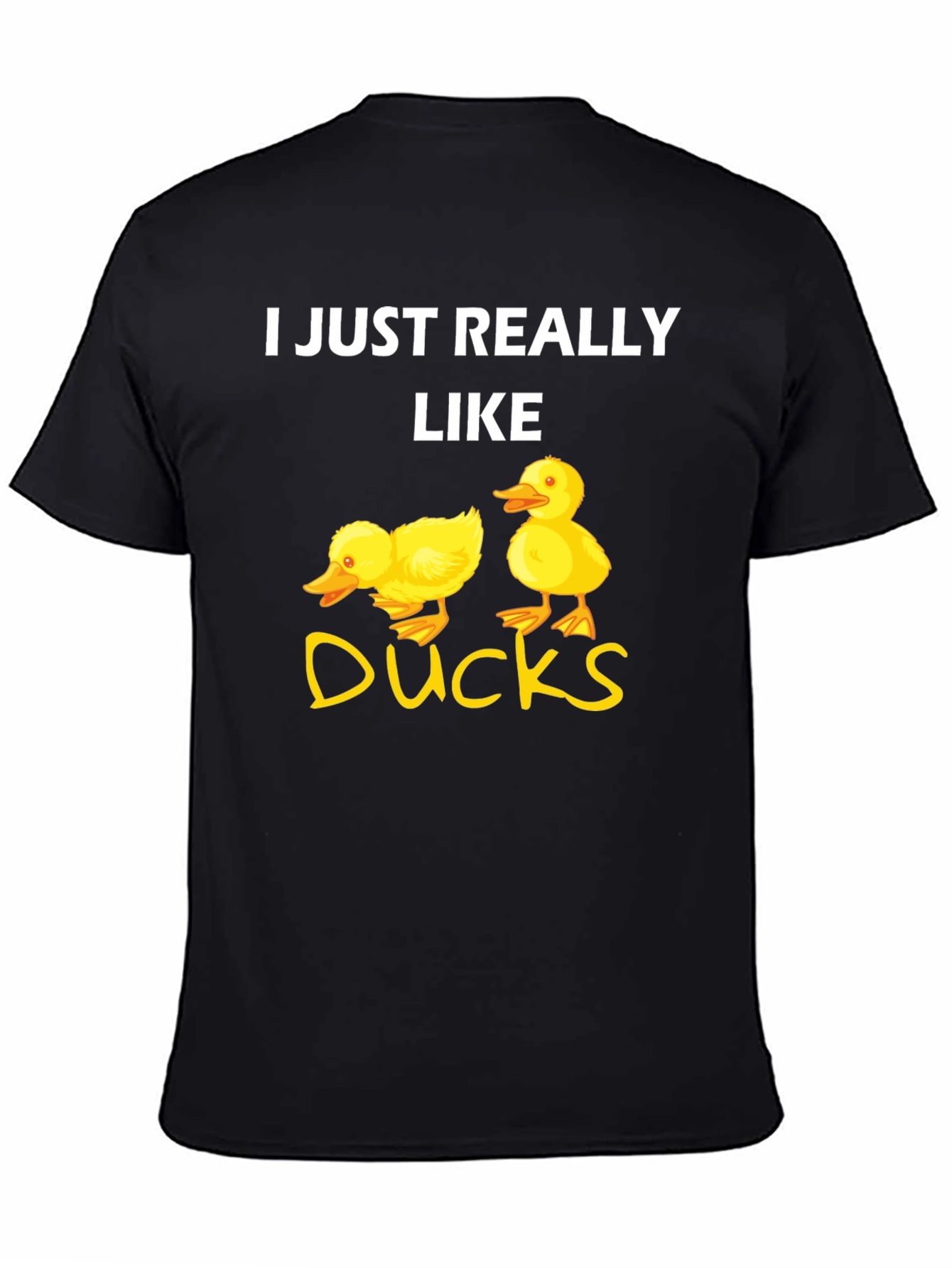 I Just Really Like Ducks Graphic T-Shirt