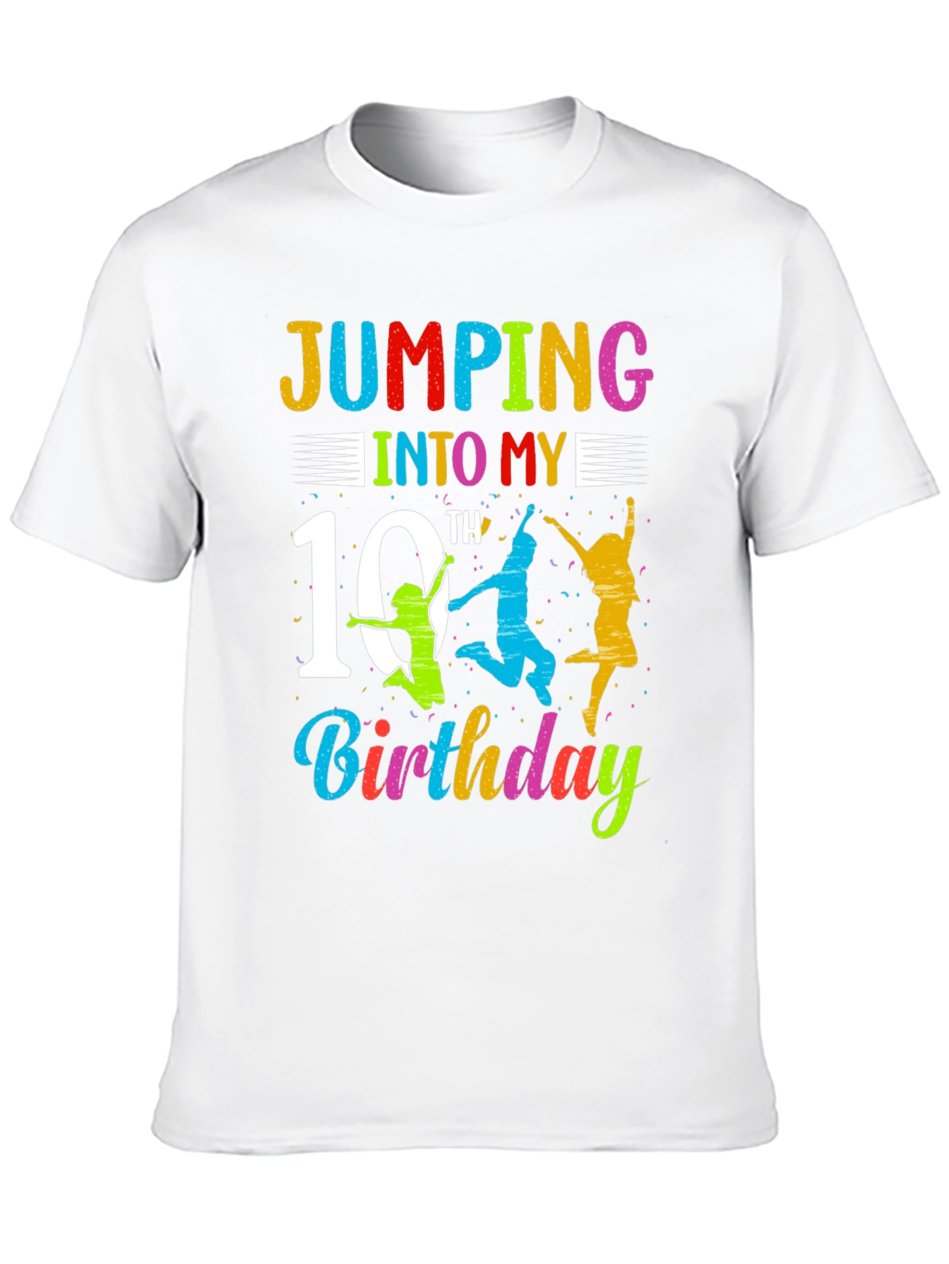 Jumping Into My 10th Birthday T-Shirt