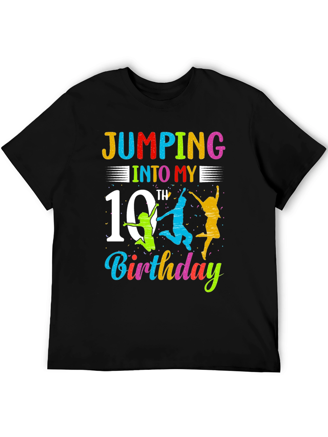 Jumping Into My 10th Birthday T-Shirt