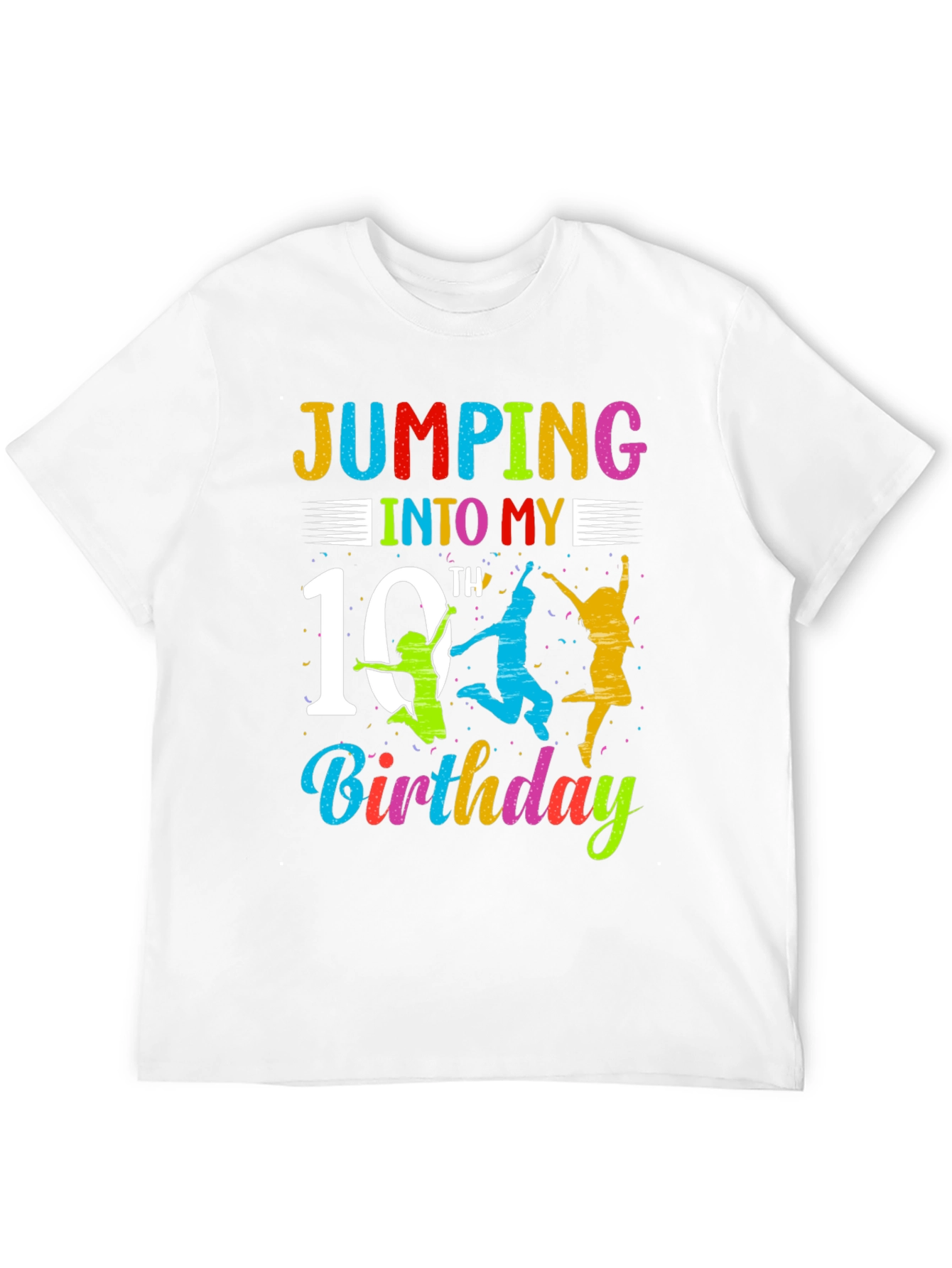 Jumping Into My 10th Birthday T-Shirt